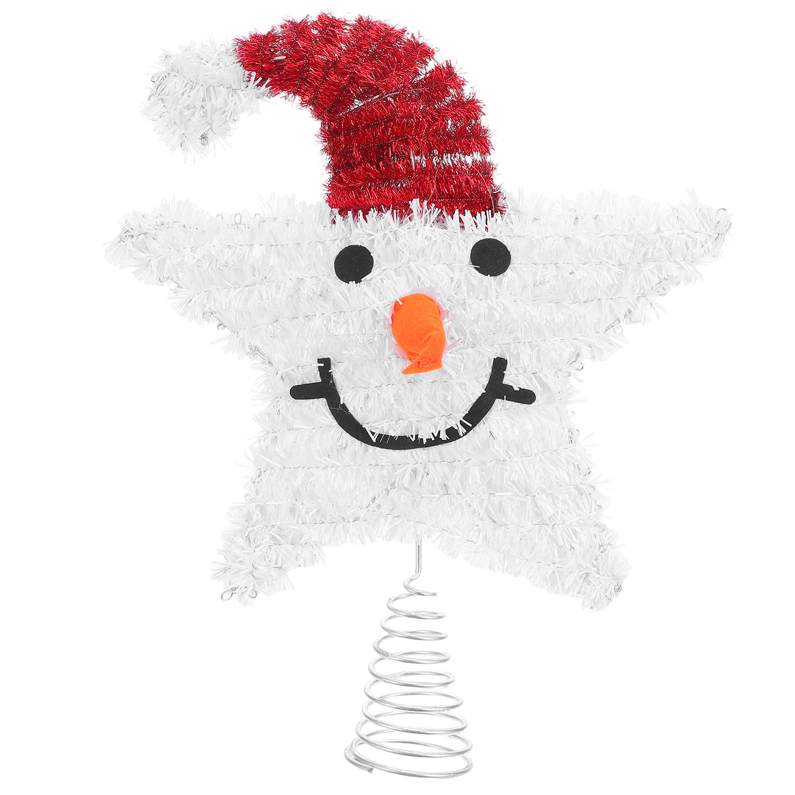 Star Tree Topper - Weihnachtsbaum-Spitzenstern Partydekoration Baumspitze Plastik Weihnachtsdekorationen