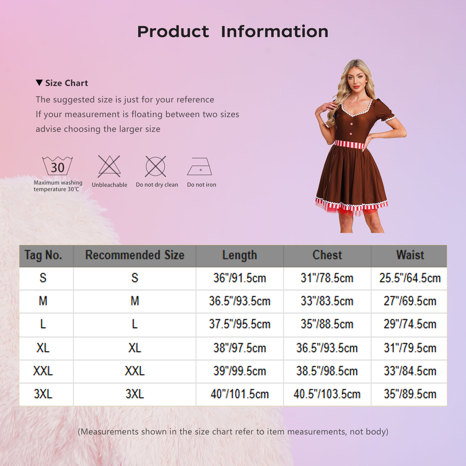 Frauen Weihnachten Lebkuchenma – Elf Costume Christmas Bewertung und Preis