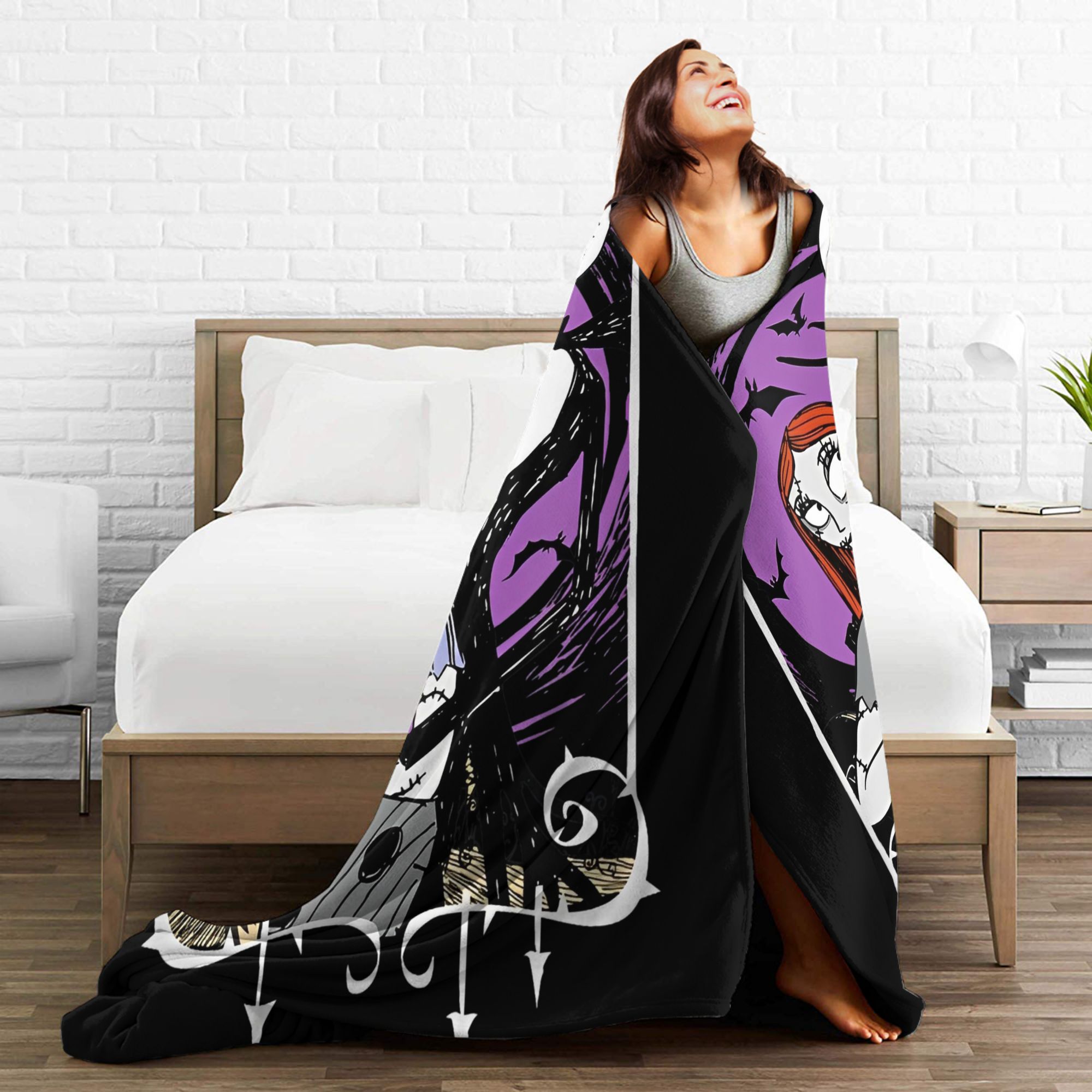Nightmared Before Christmas Ja – Christmas Throw Blanket Bewertung und Preis
