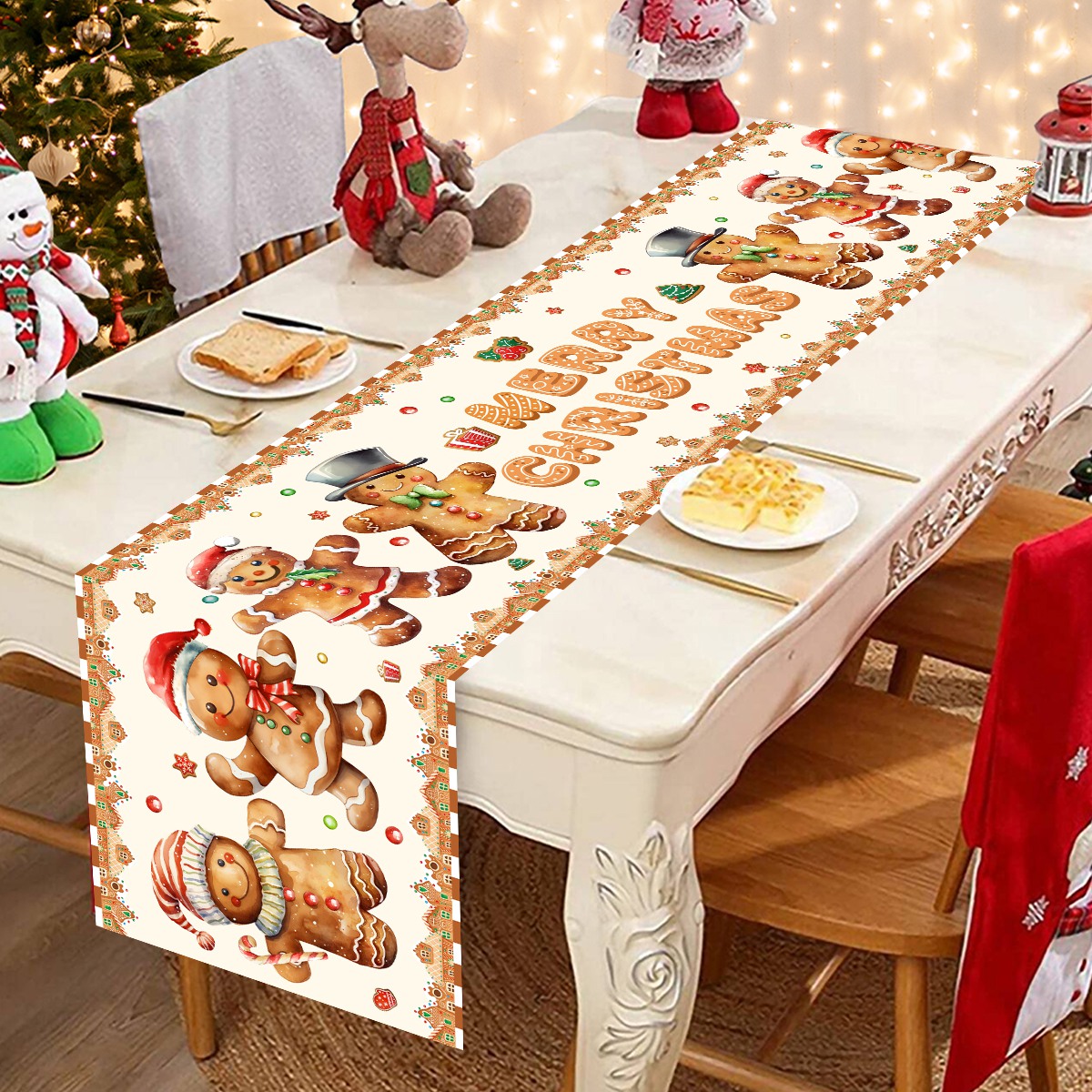 Weihnachten Santa Claus Polyes – Christmas Table Runner Bewertung und Preis