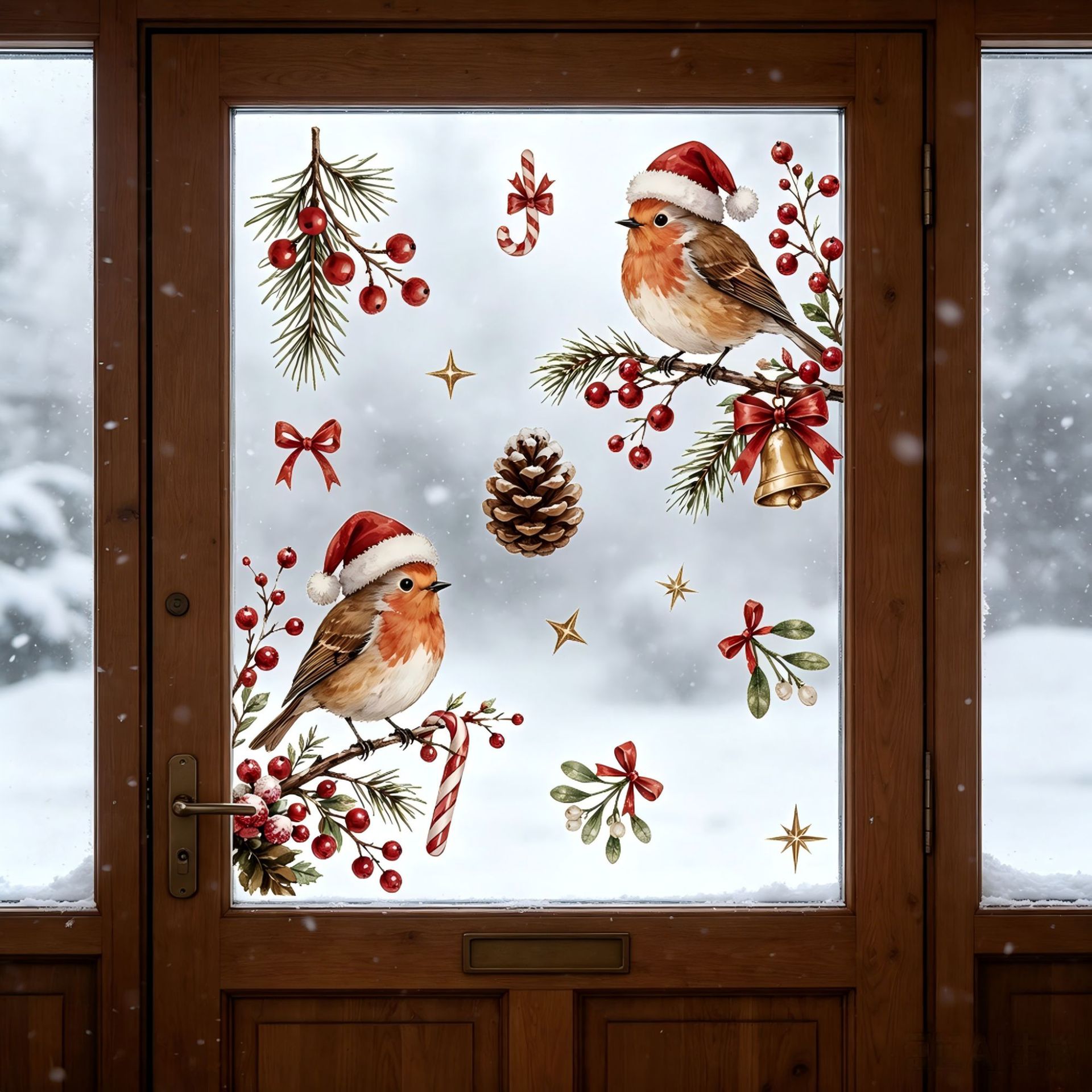 Festliche Weihnachts-Fensterau – Snowflake Window Decal Bewertung und Preis