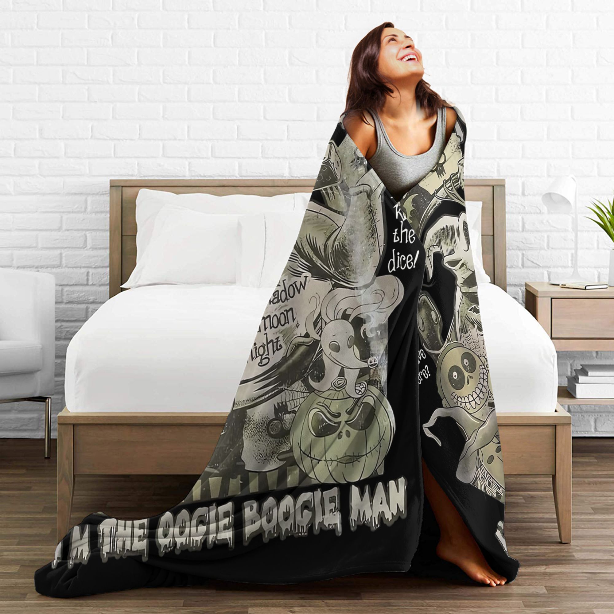 Nightmared Before Christmas Fl – Christmas Throw Blanket Bewertung und Preis