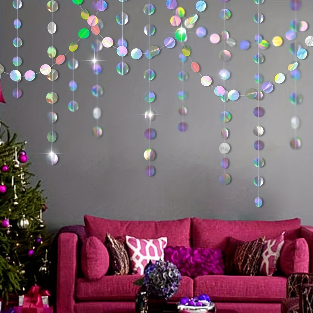 1 Stück schimmernde schillernd – Tinsel Garland Decoration Bewertung und Preis