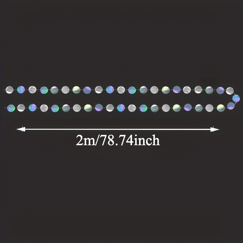 1 Stück schimmernde schillernd – Tinsel Garland Decoration Bewertung und Preis