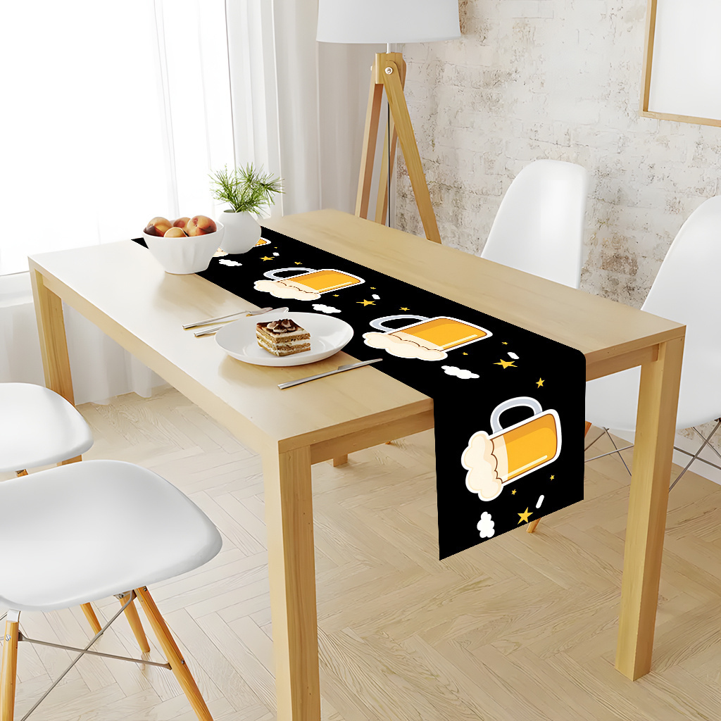 1 Stück 2D Flachbedruckter Tis – Christmas Table Runner Bewertung und Preis