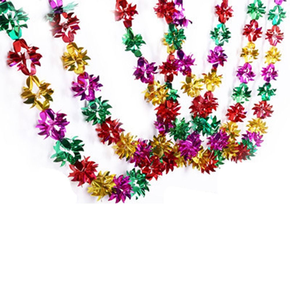 3D Weihnachts-Foliengirlanden  – Tinsel Garland Decoration Bewertung und Preis