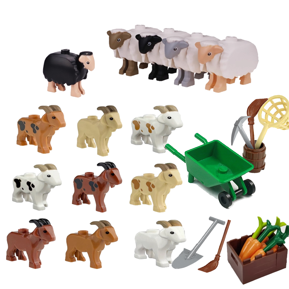 MOC Stadt Tier Bausteine Ziege – Lego Set City Bewertung und Preis