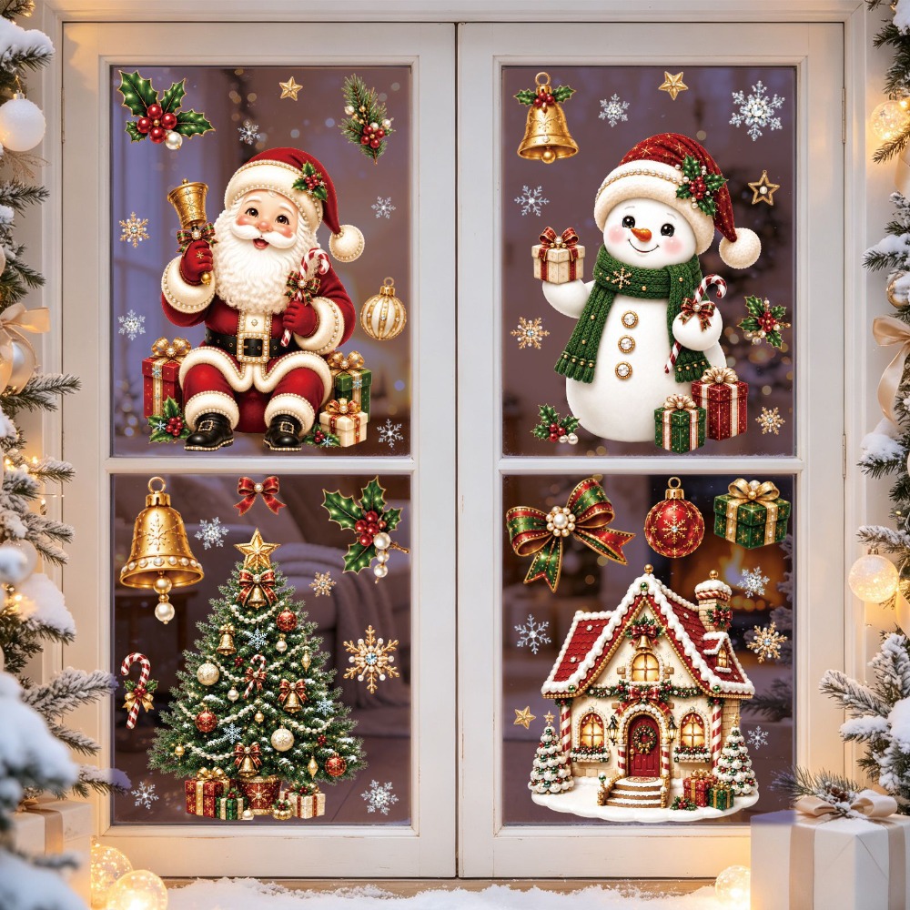 Weihnachten 2027 Neue Fenstera – Snowflake Window Decal Bewertung und Preis