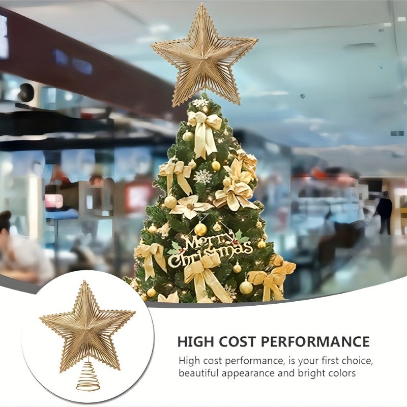1 Stück Weihnachtsbaum-Spitzen – Star Tree Topper Bewertung und Preis