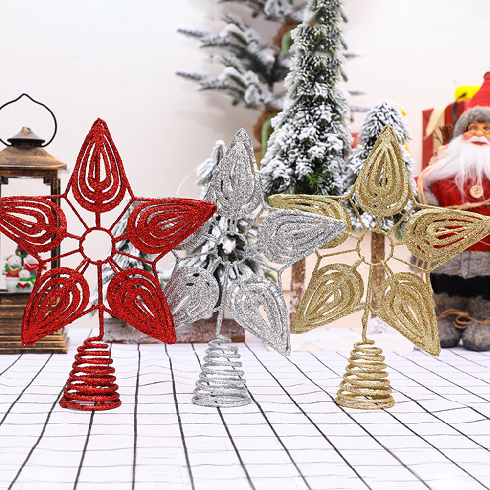 1 Stück Stern Christbaumspitze – Star Tree Topper Bewertung und Preis