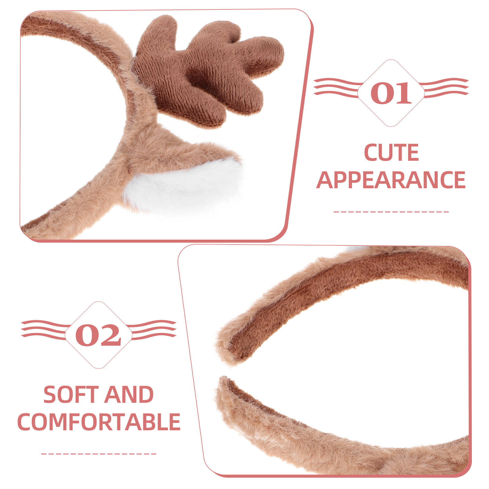 Weihnachts-Stirnband mit Renti – Reindeer Antlers Headband Bewertung und Preis