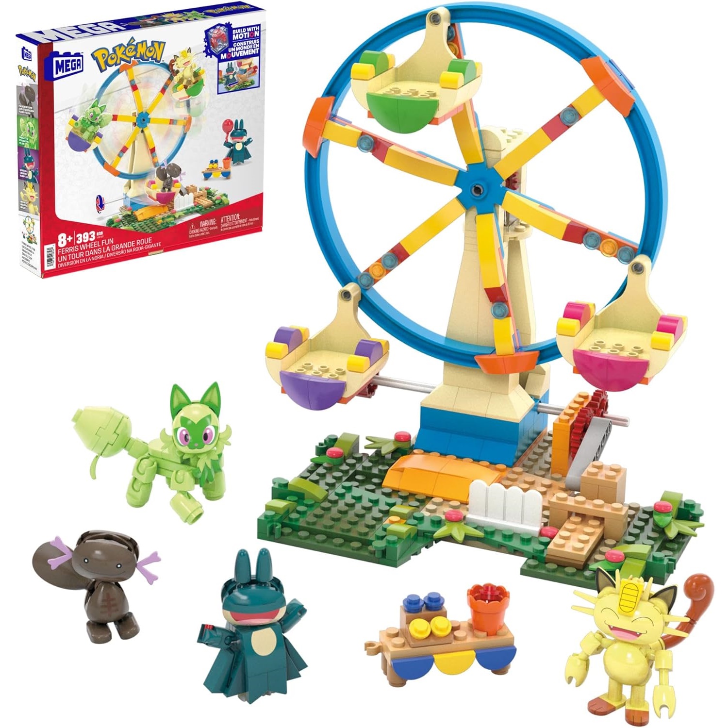 MEGA Pokémon Fun on the Ferris – Lego Set Technic Bewertung und Preis