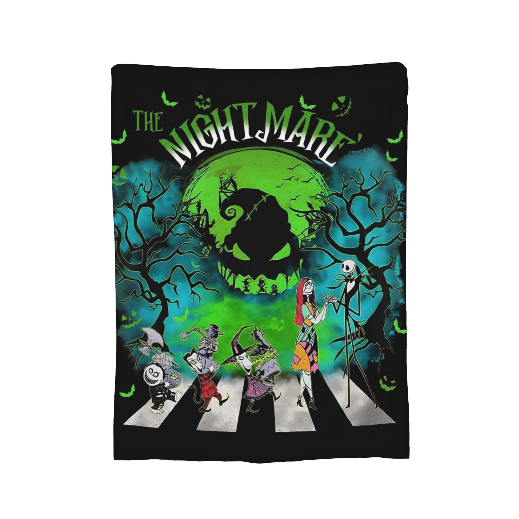 Oogie Boogie Man Nightmare Bef – Christmas Throw Blanket Bewertung und Preis